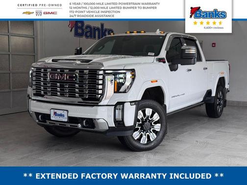 Summit White 2024 GMC Sierra 3500 Denali