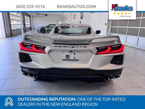 Silver Flare Metallic 2023 Chevrolet Corvette Stingray w/2LT