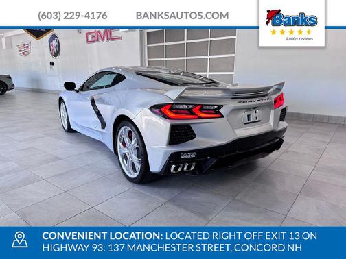 Silver Flare Metallic 2023 Chevrolet Corvette Stingray w/2LT