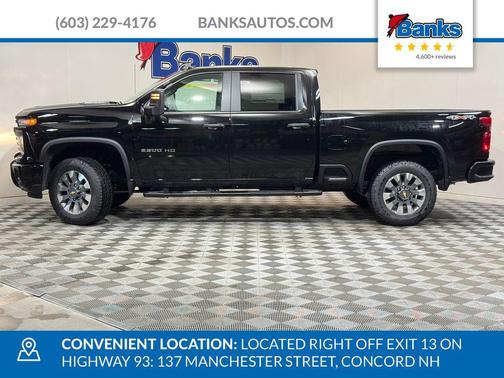 Black 2026 Chevrolet Silverado 2500 Custom