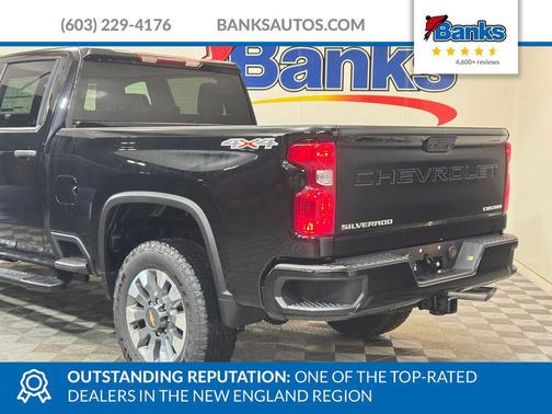 Black 2026 Chevrolet Silverado 2500 Custom