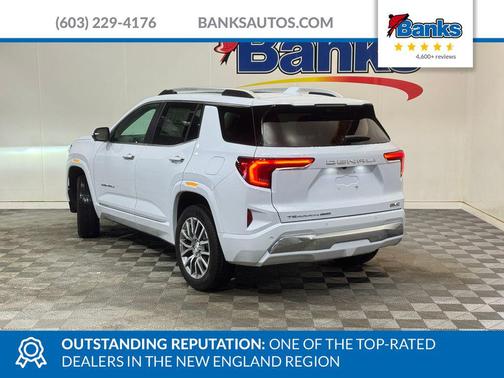 Glacier White Tricoat 2026 GMC Terrain Denali