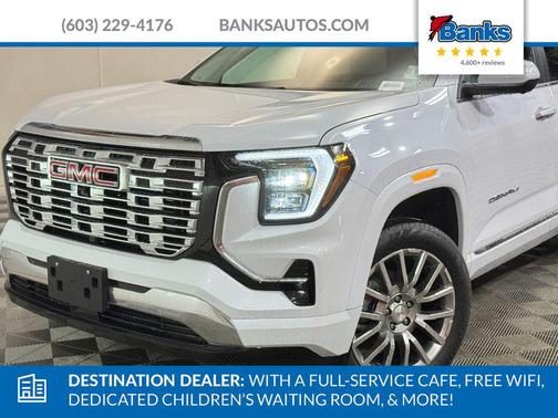 Glacier White Tricoat 2026 GMC Terrain Denali