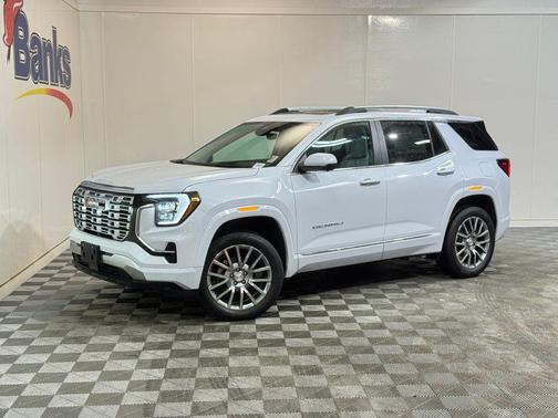 Glacier White Tricoat 2026 GMC Terrain Denali