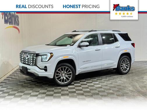 Glacier White Tricoat 2026 GMC Terrain Denali