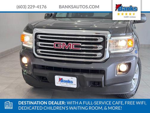 Cyber Gray Metallic 2015 GMC Canyon SLE