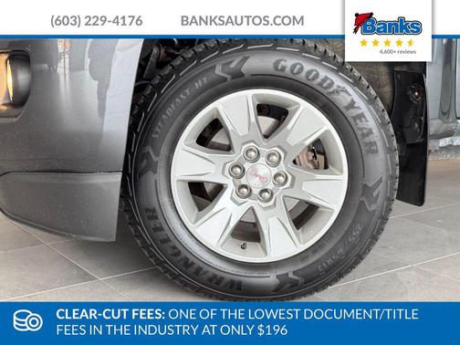 Cyber Gray Metallic 2015 GMC Canyon SLE