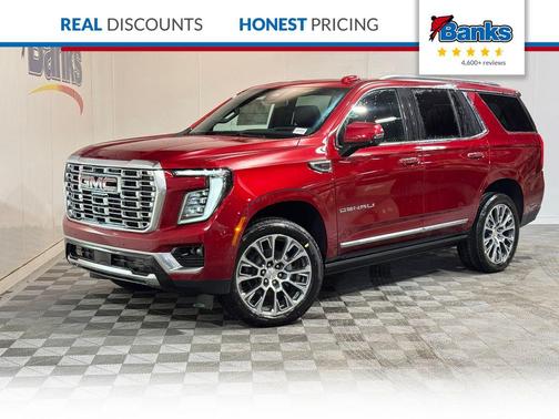 Volcanic Red Tintcoat 2026 GMC Yukon Denali