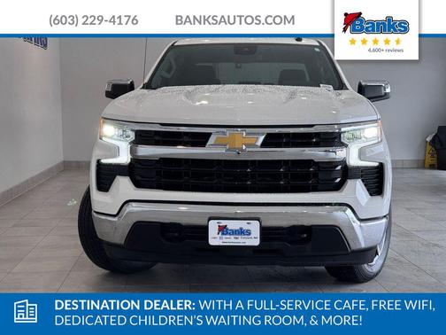 Summit White 2025 Chevrolet Silverado 1500 LT