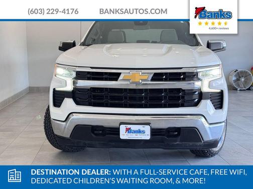 Summit White 2023 Chevrolet Silverado 1500 LT