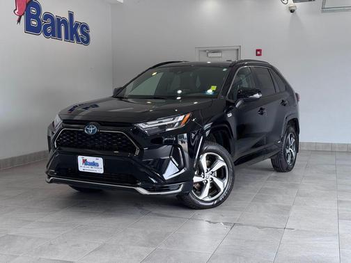Midnight Black Metallic 2024 Toyota RAV4 Prime SE