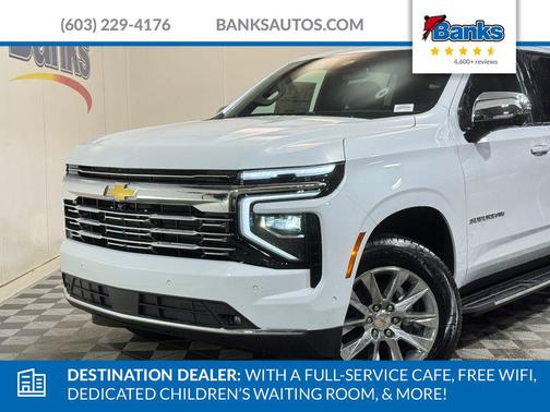Polar White 2026 Chevrolet Suburban Premier