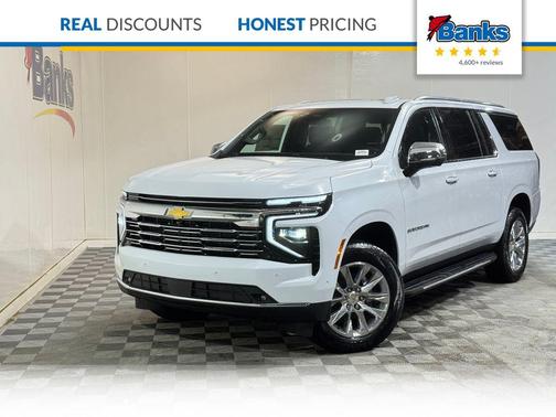 Polar White 2026 Chevrolet Suburban Premier