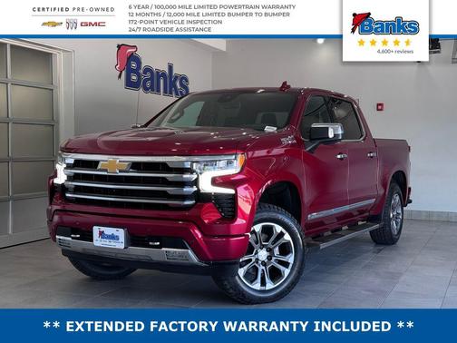 Radiant Red Tintcoat 2023 Chevrolet Silverado 1500 High Country