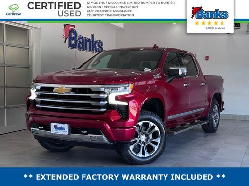 Radiant Red Tintcoat 2023 Chevrolet Silverado 1500 High Country