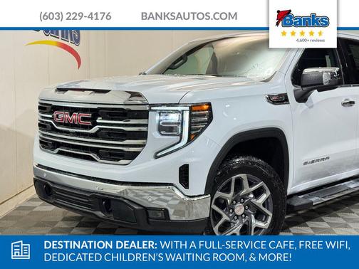 White 2026 GMC Sierra 1500 SLT