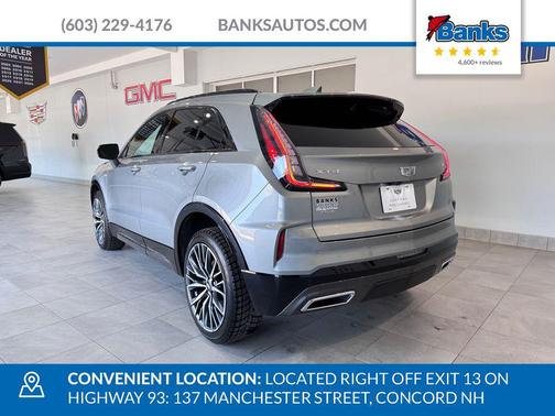 Argent Silver Metallic 2024 Cadillac XT4 Sport