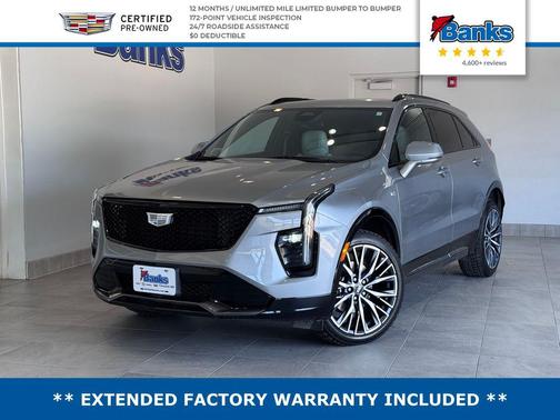 Argent Silver Metallic 2024 Cadillac XT4 Sport
