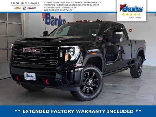 Onyx Black 2025 GMC Sierra 3500 AT4