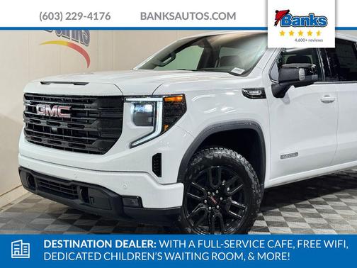 Summit White 2026 GMC Sierra 1500 Elevation