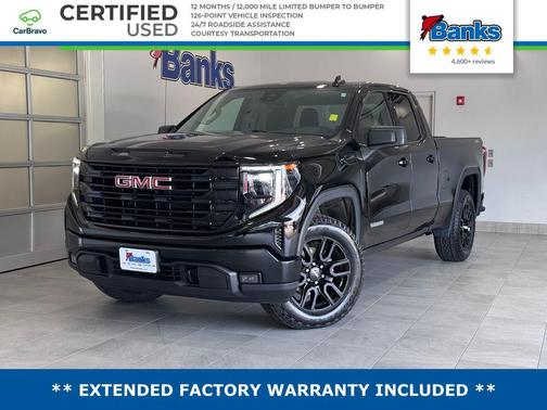 Onyx Black 2024 GMC Sierra 1500 Elevation