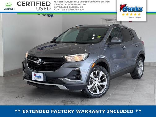 Satin Steel Gray Metallic 2022 Buick Encore GX Select