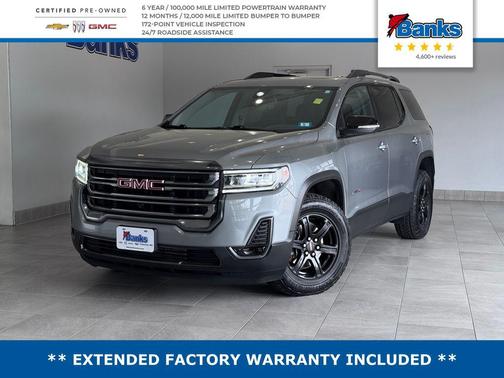 Sterling Metallic 2023 GMC Acadia AWD AT4
