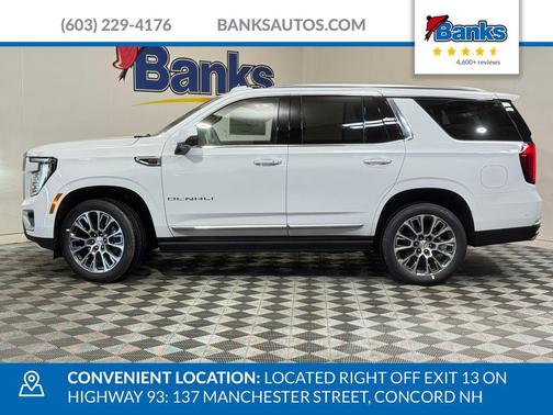 Summit White 2026 GMC Yukon Denali