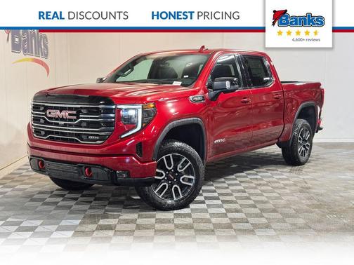 Volcanic Red 2026 GMC Sierra 1500 AT4