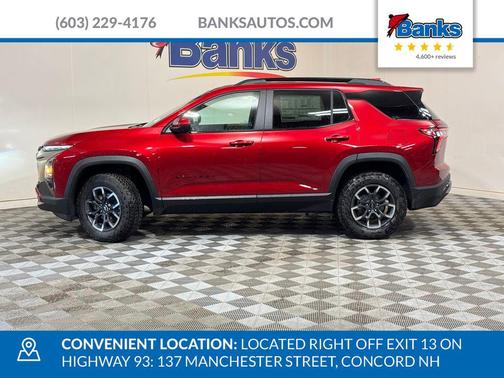 Radiant Red 2026 Chevrolet Equinox AWD ACTIV