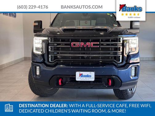 Pacific Blue Metallic 2023 GMC Sierra 2500 AT4
