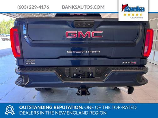 Pacific Blue Metallic 2023 GMC Sierra 2500 AT4