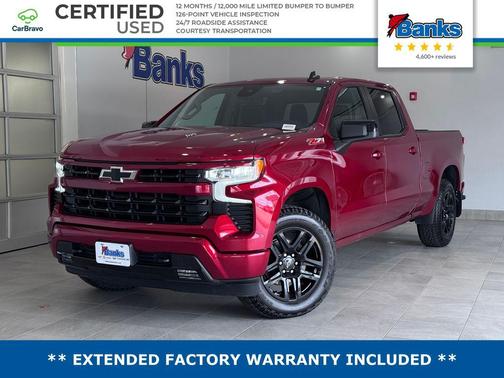 Radiant Red 2024 Chevrolet Silverado 1500 RST