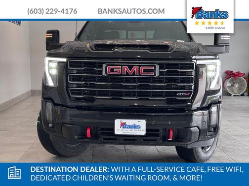 Onyx Black 2024 GMC Sierra 2500 AT4