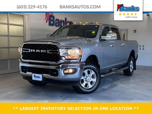 Billet Silver Metallic Clearcoat 2022 RAM 2500 Big Horn Crew Cab 4x4 6'4' Box