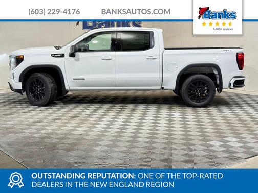 Summit White 2026 GMC Sierra 1500 Elevation