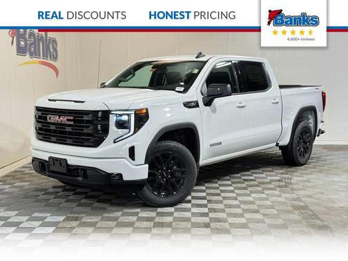Summit White 2026 GMC Sierra 1500 Elevation