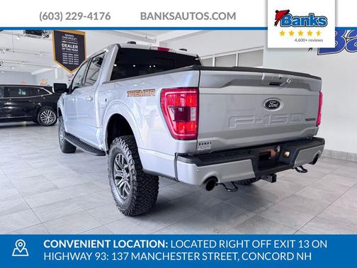 Silver Metallic 2023 Ford F-150 Tremor