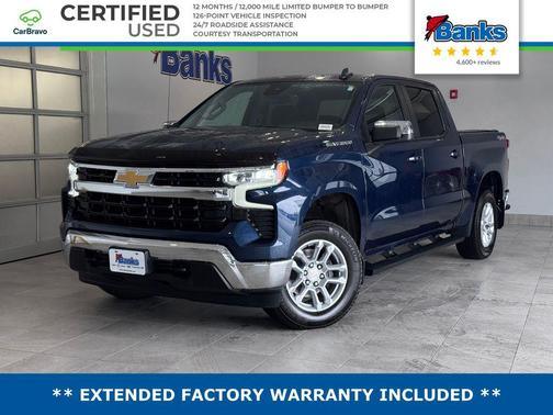 Northsky Blue Metallic 2023 Chevrolet Silverado 1500 LT