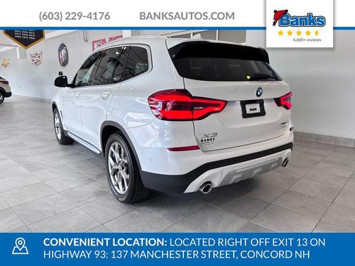 Mineral White Metallic 2021 BMW X3 xDrive30i