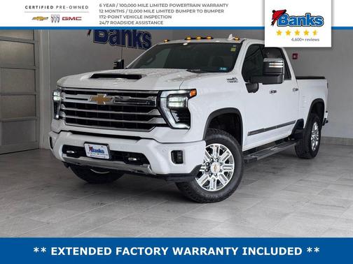 Summit White 2024 Chevrolet Silverado 2500 High Country