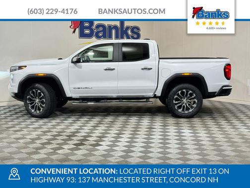 Summit White 2026 GMC Canyon Denali