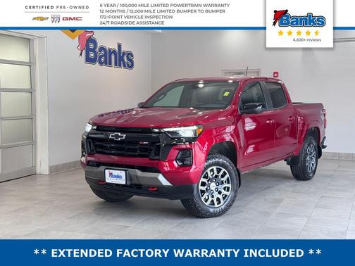 Radiant Red Tintcoat 2026 Chevrolet Colorado Z71