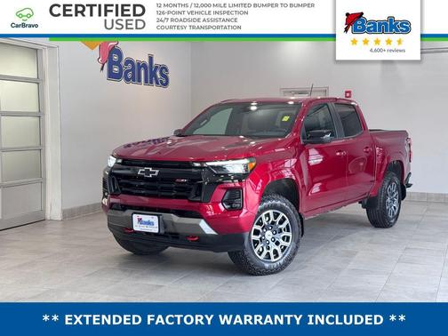 Radiant Red Tintcoat 2026 Chevrolet Colorado Z71