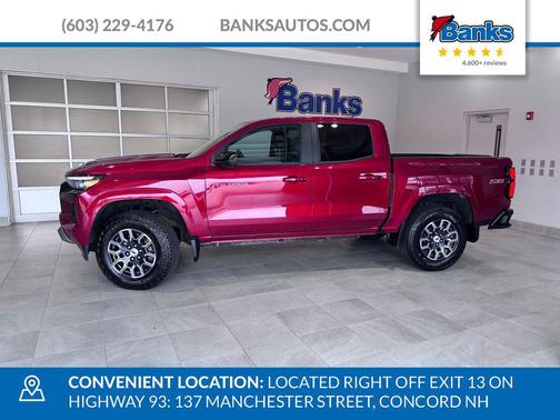 Radiant Red Tintcoat 2026 Chevrolet Colorado Z71