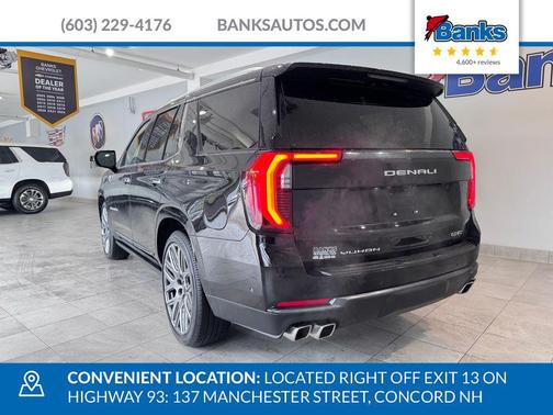 Onyx Black 2025 GMC Yukon Denali Ultimate