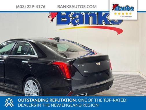 Raven Black 2026 Cadillac CT4 Premium Luxury RWD