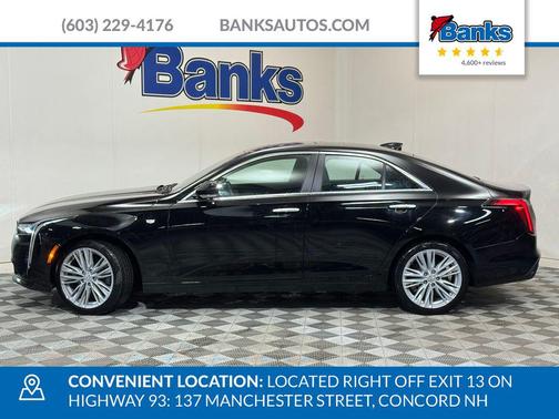 Raven Black 2026 Cadillac CT4 Premium Luxury RWD