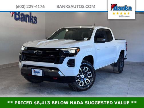 Summit White 2025 Chevrolet Colorado Z71