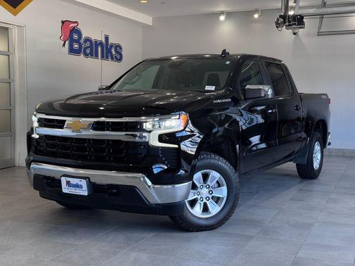 Black 2025 Chevrolet Silverado 1500 LT